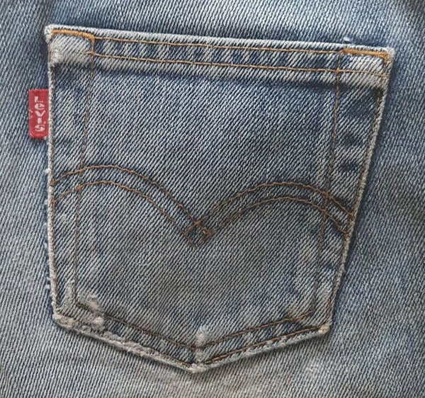 Womens LEVIS 511 JEANS W 28 L 31 Classic Fit Blue Denim No. 191