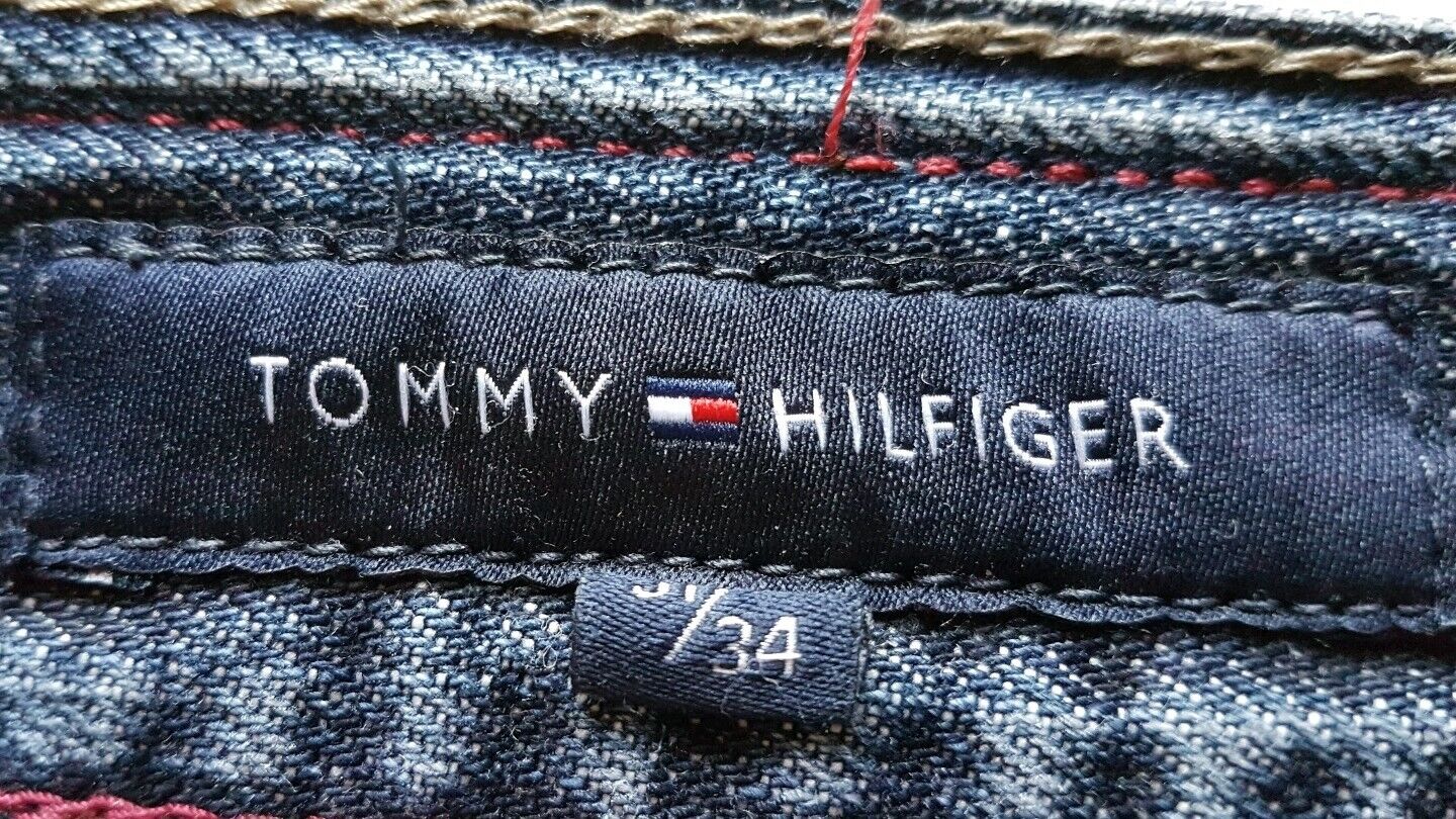 TOMMY HILFIGER JEANS Mens W 31 L 34 Classic Fit Blue Denim No. 23