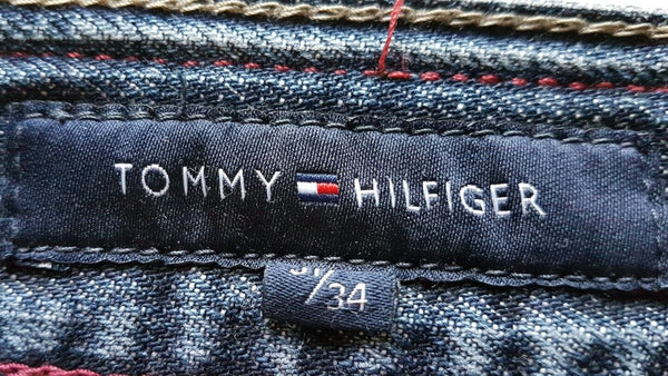 TOMMY HILFIGER JEANS Mens W 31 L 34 Classic Fit Blue Denim No. 23