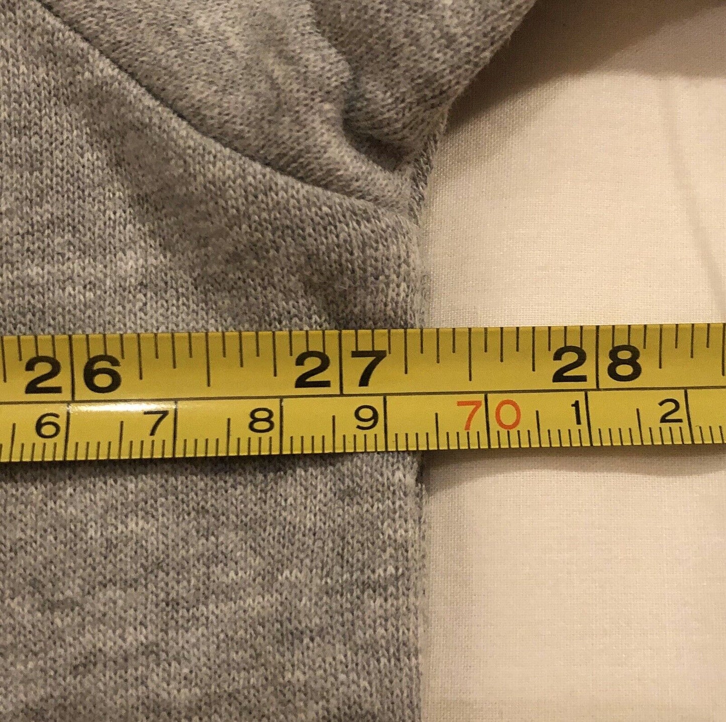 High and Mighty Hoodie Sweatshirt Grey Mens Size XL 50 Inch Chest