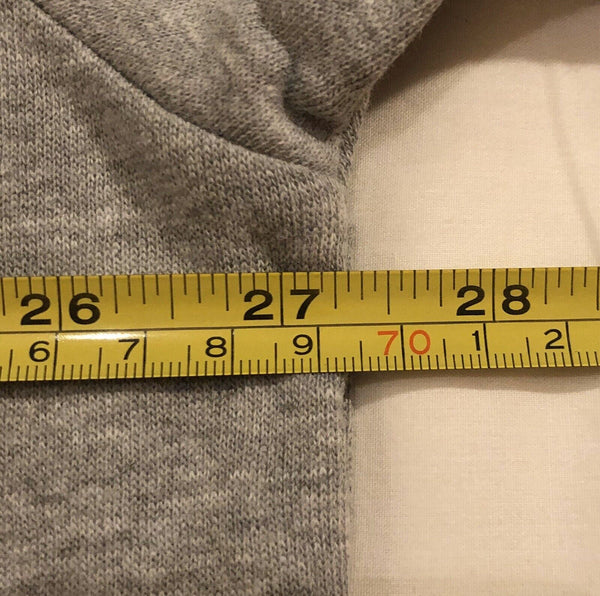High and Mighty Hoodie Sweatshirt Grey Mens Size XL 50 Inch Chest