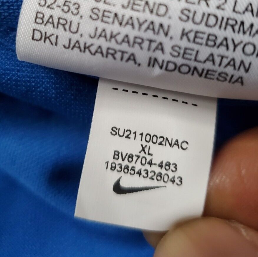 CHONBURI FC Thailand 2021 Football Shirt Jersey Nike Mens Eu M Asia Xl - New