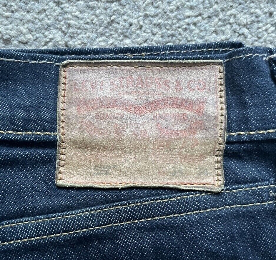 LEVIS 622 JEANS Mens W 34  L 34 vintage blue denim red tab regular fit A75