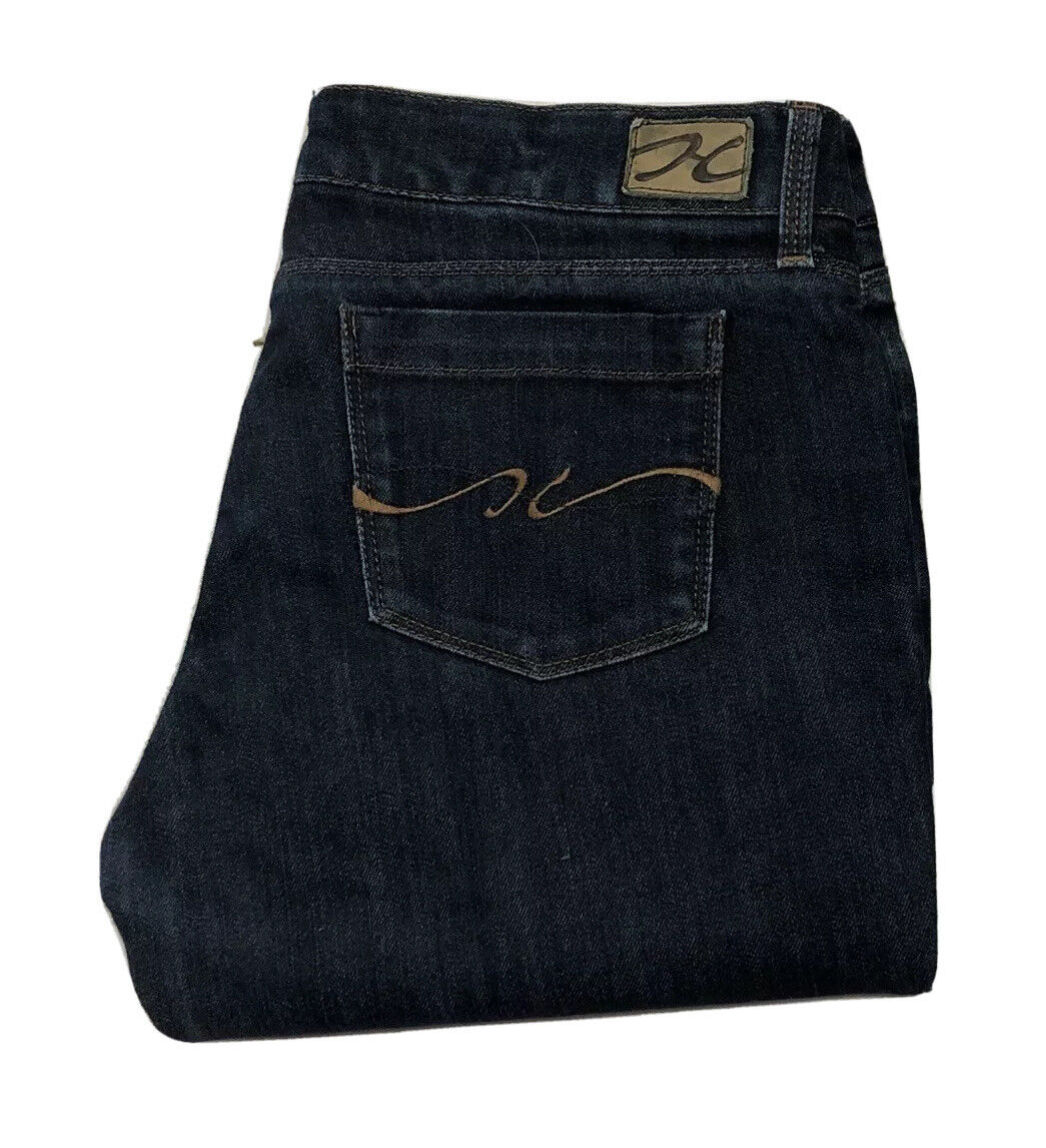 TOMMY HILFIGER JEANS Womens W 31 L 23 Cropped Blue Denim No. 138