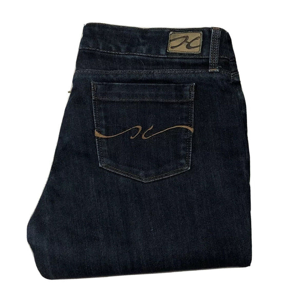 TOMMY HILFIGER JEANS Womens W 31 L 23 Cropped Blue Denim No. 138