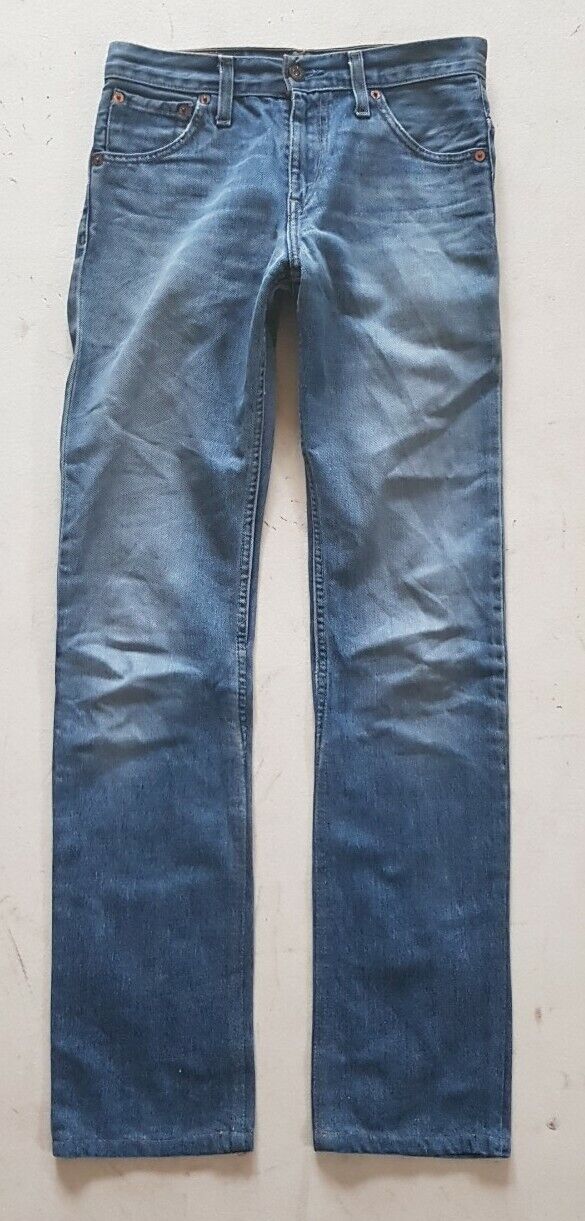 Womens LEVIS 511 JEANS W 28 L 31 Classic Fit Blue Denim No. 191