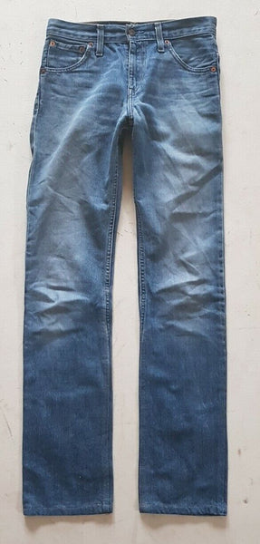 Womens LEVIS 511 JEANS W 28 L 31 Classic Fit Blue Denim No. 191