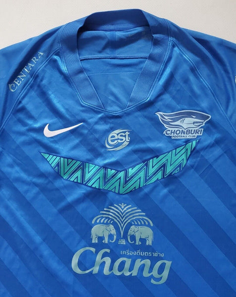 CHONBURI FC Thailand 2021 Football Shirt Jersey Nike Mens Eu M Asia Xl - New