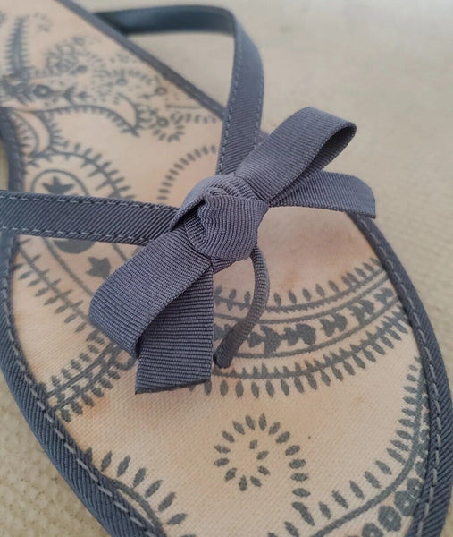 CLARKS Tralee Sandals Thong Flip Flops Womens UK 6 EU 39.5 Blue New In Box