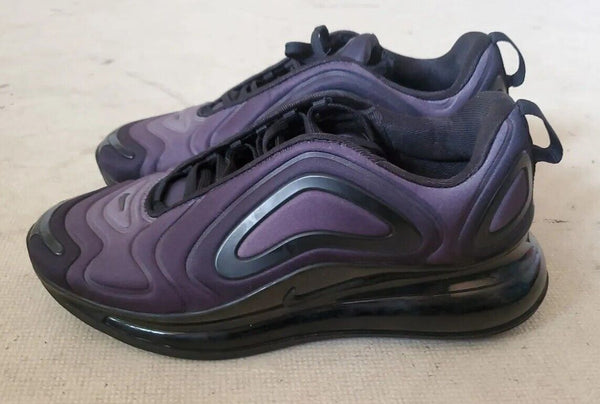 NIKE Air Max 720 GS Trainers Sneakers Womens UK 4.5 EU 37.5 All Black MINT