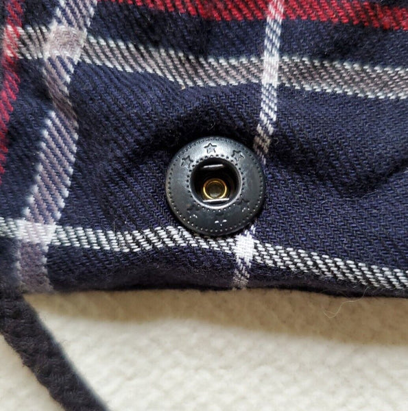 ORVIS WAX HOOD ONE SIZE NAVY BLUE Made in UK