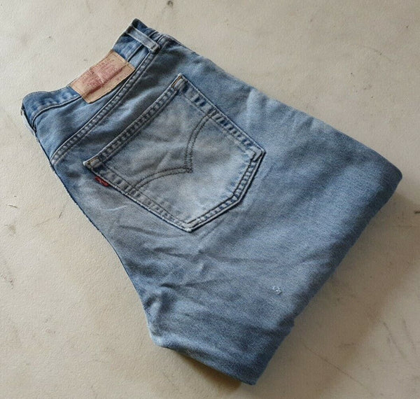 LEVIS 521 Jeans Mens W 36 L 31 Vinyage Blue Denim Red Tab Regular Fit No 165