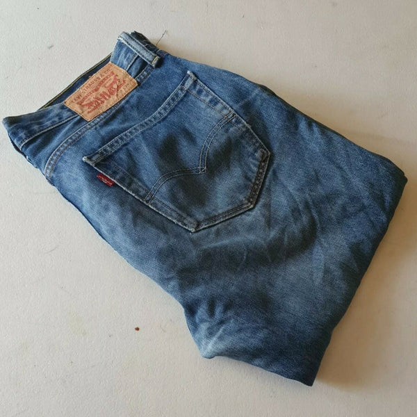 LEVIS 751 JEANS Mens W 34 L 34 Classic Fit Blue Denim Red Tab No 85