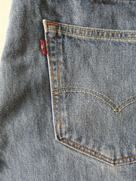 LEVIS 550 Jeans Mens W 38 L 29 Classic Fit Blue Denim No 60