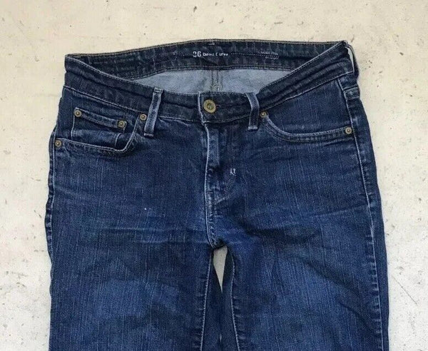 Womens LEVIS Jeans Demi Curve W 26 L 32 Straight Fit No. 466