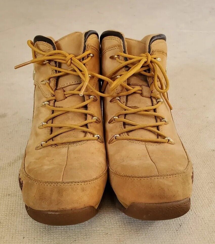 TIMBERLAND Boots Womens UK 5 EU 38 Euro Sprint Hiker Tan Nubuck Trim In Leather