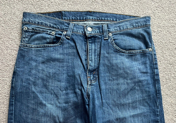 LEVIS 751  JEANS Mens W 32  L 32 vintage blue denim red tab regular fit A62