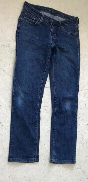 Womens LEVIS Jeans Demi Curve W 26 L 32 Straight Fit No. 466