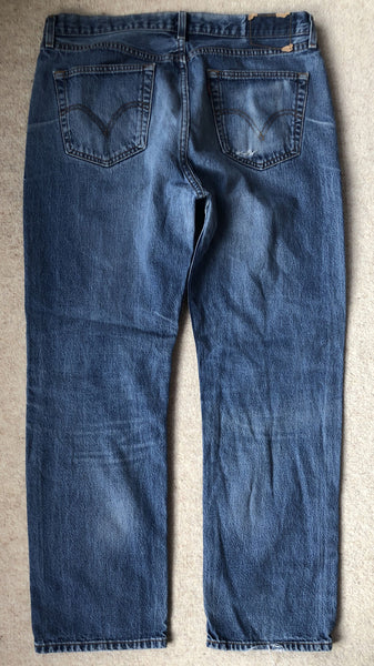 LEVIS 751 JEANS Mens W 38 L 32  Classic Fit Blue No 1318