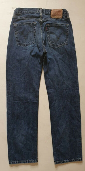 LEVIS 751 Jeans W 28 L 30 Vintage Regular Fit Blue Denim Red Tab (8)