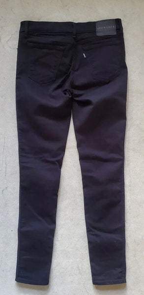 LEVIS Line 8 Jeans Womens W 28 L 31 Skinny Fit Black Denim Black Tab