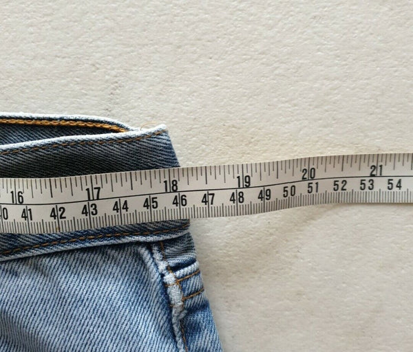 LEVIS 521 Jeans Mens W 36 L 31 Vinyage Blue Denim Red Tab Regular Fit No 165