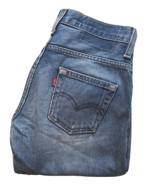 Womens LEVIS 511 JEANS W 28 L 31 Classic Fit Blue Denim No. 191