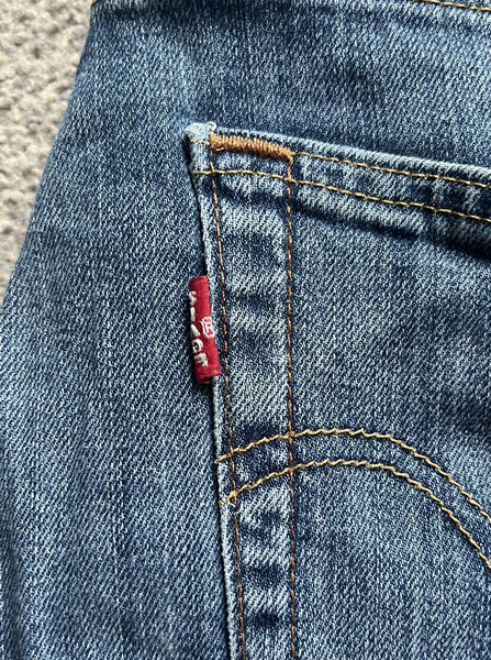 LEVIS 751  JEANS Mens W 32  L 32 vintage blue denim red tab regular fit A62
