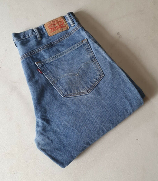 LEVIS 550 Jeans Mens W 38 L 29 Classic Fit Blue Denim No 60