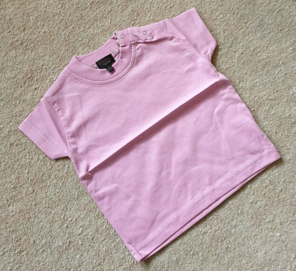 PAUL SMITH TSHIRT Baby Girl Pink 6 Months Cotton New With Tags
