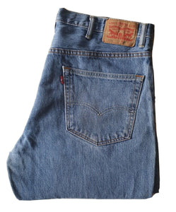 LEVIS 550 Jeans Mens W 38 L 29 Classic Fit Blue Denim No 60