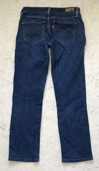 Womens LEVIS Jeans Demi Curve W 26 L 32 Straight Fit No. 466
