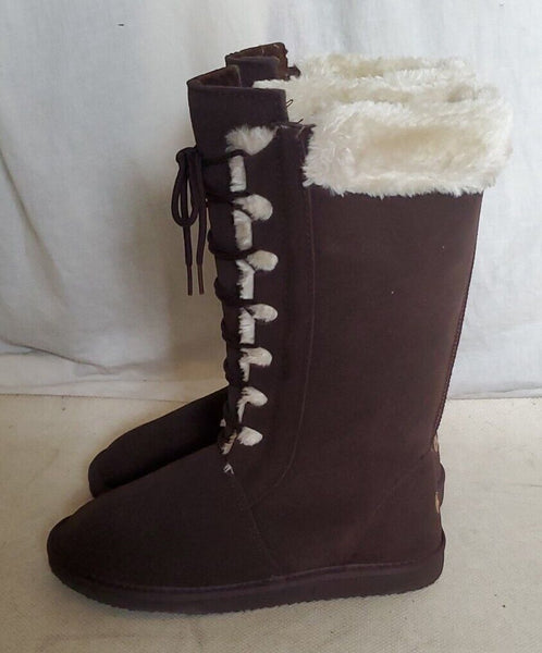 SUPERGA SUEDE BOOTS Brown Womens Uk 6.5 Eu 40 Waterproof Rrp £160