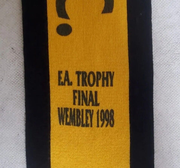 SOUTHPORT FC Jersey FA Trophy Final 1998 Shirt Scarf Cap Mens XL icis  - Rare