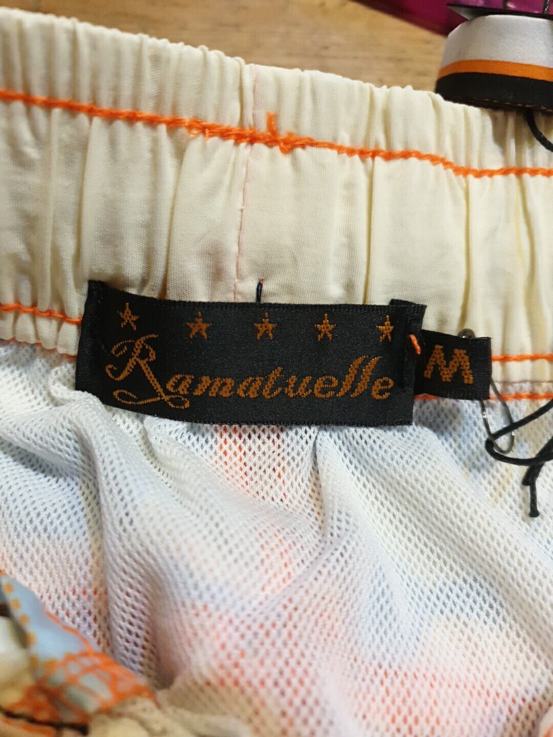 RAMATUELLE Swim Shorts Mens M Beach Sand France New Deadstock Rrp £90