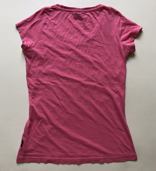 Vintage KAPPA T Shirt Womens S Pink BIG Logo