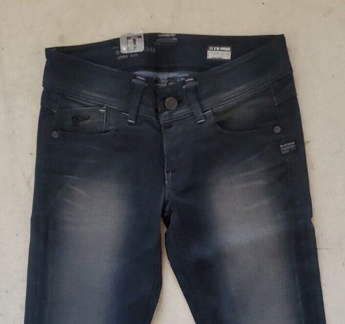 Womens G-STAR RAW Jeans Lynn Skinny Stretch 27 x 32  Slim Denim No 12