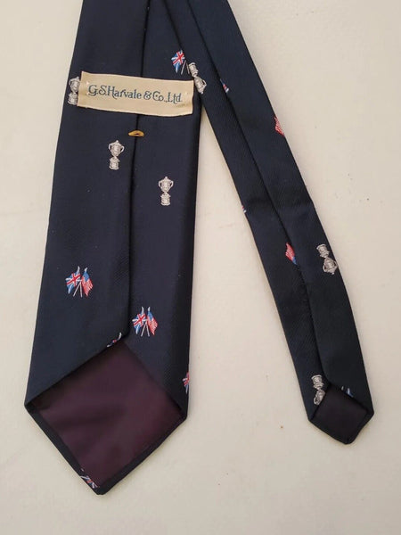 Vintage Ryder Cup 1970's USA v Britain Navy Blue - New Unused In Box