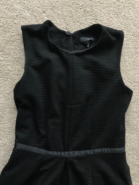 NEXT Dress Womens 8 Black A Line